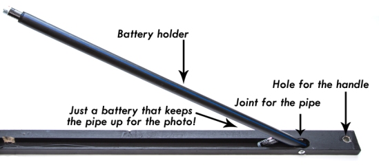 Battery-holder